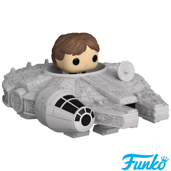 Funko Bitty POP! Rides Star Wars Han Solo and the Millennium Falcon Figure